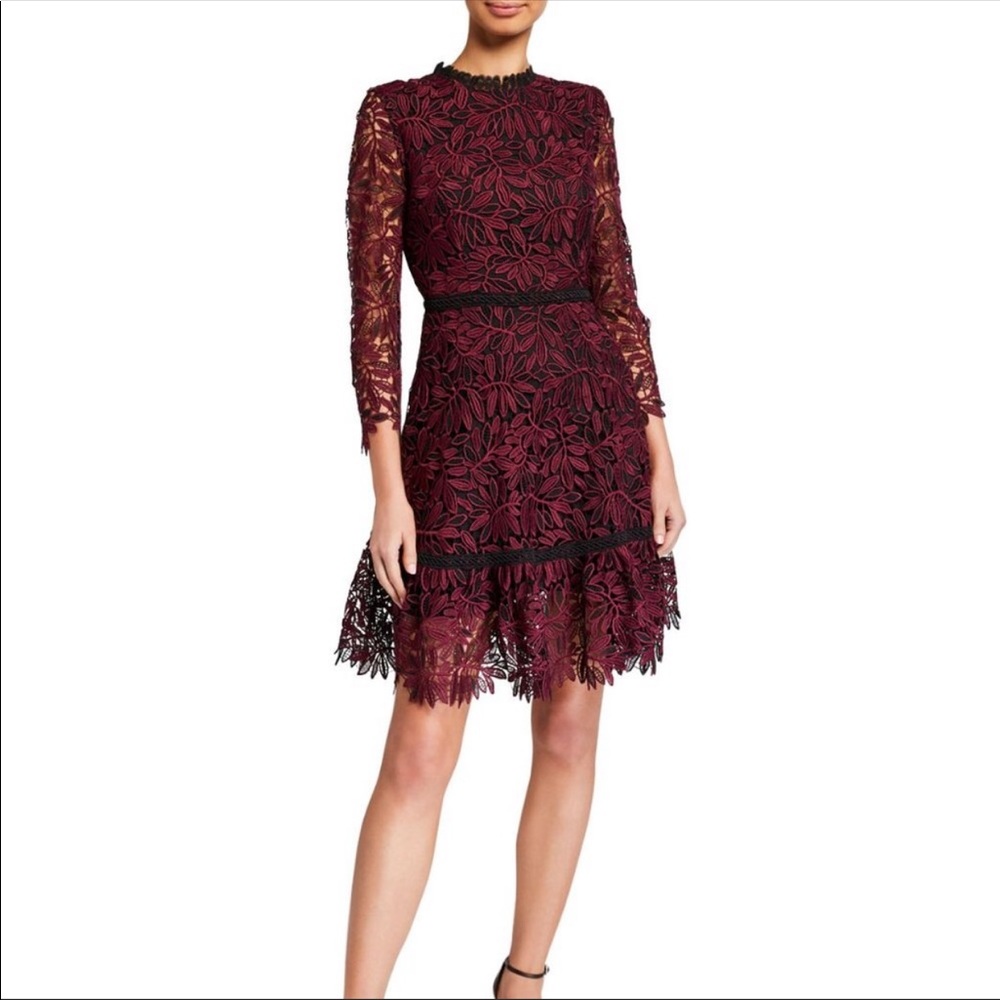 Shoshanna Layla Lace Mini Formal Dress size 0